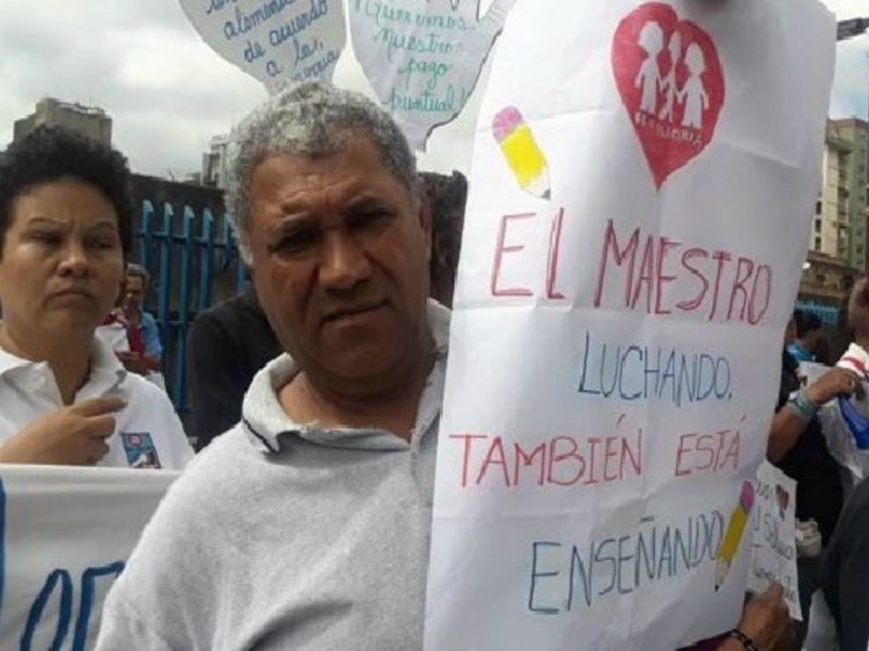sueldo mínimo-maestros-Venezuela