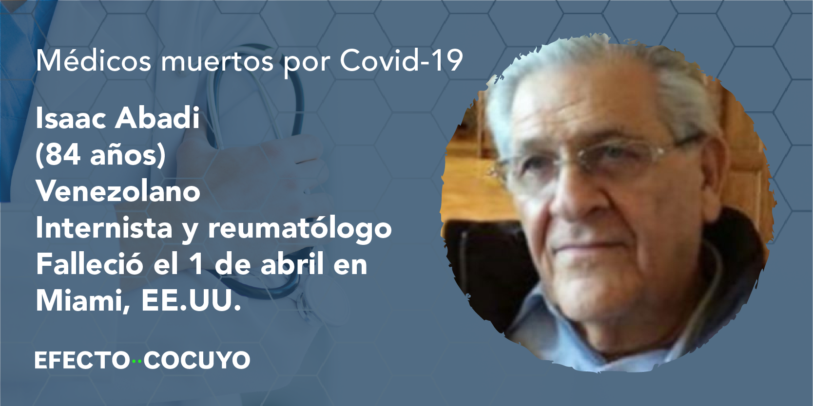 Seis médicos venezolanos han muerto por el COVID-19