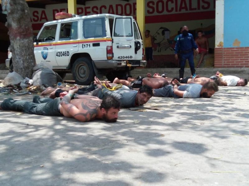 Gobernador de Aragua informa captura de "ocho mercenarios" en Chuao