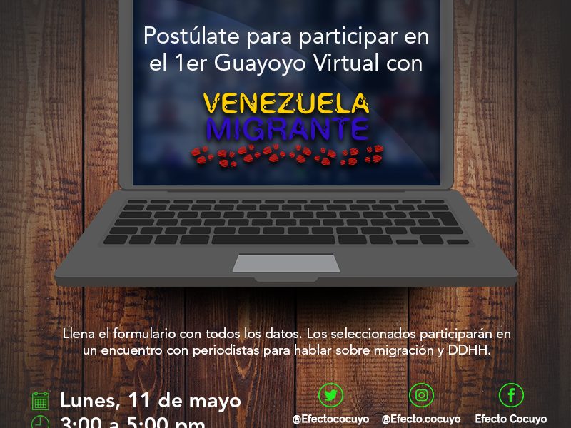 #GuayoyoConMigrantes