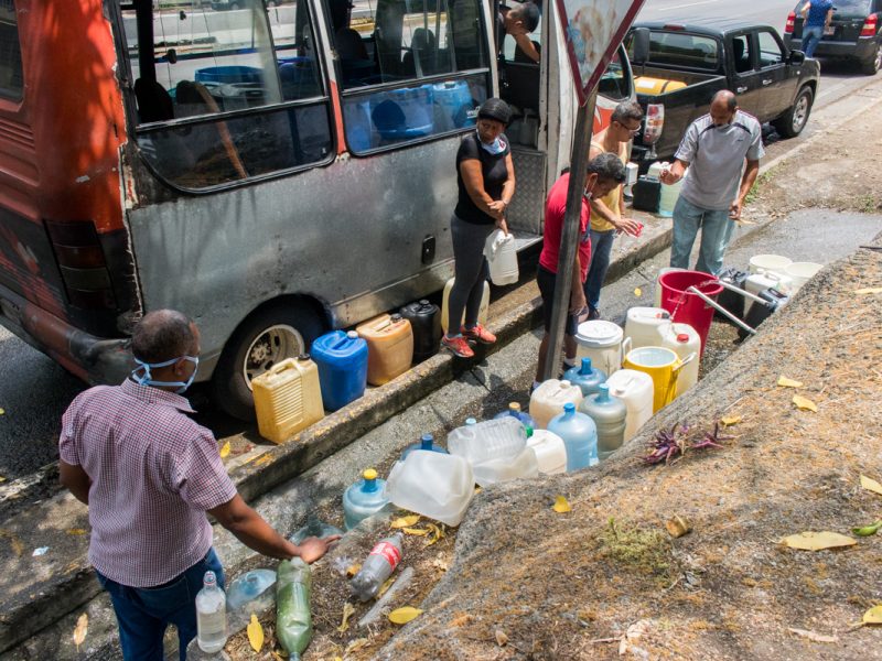 Falta de agua en Caracas