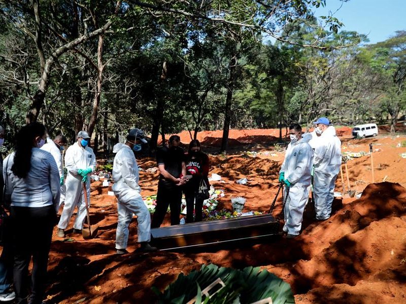 Brasil supera a Reino Unido en casos de coronavirus