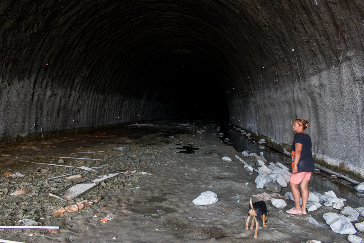 Caracas túneles avenida Baralt escasez de agua mayo 2020