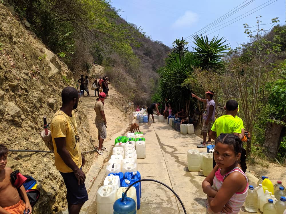 Mañana agua potable vargas
