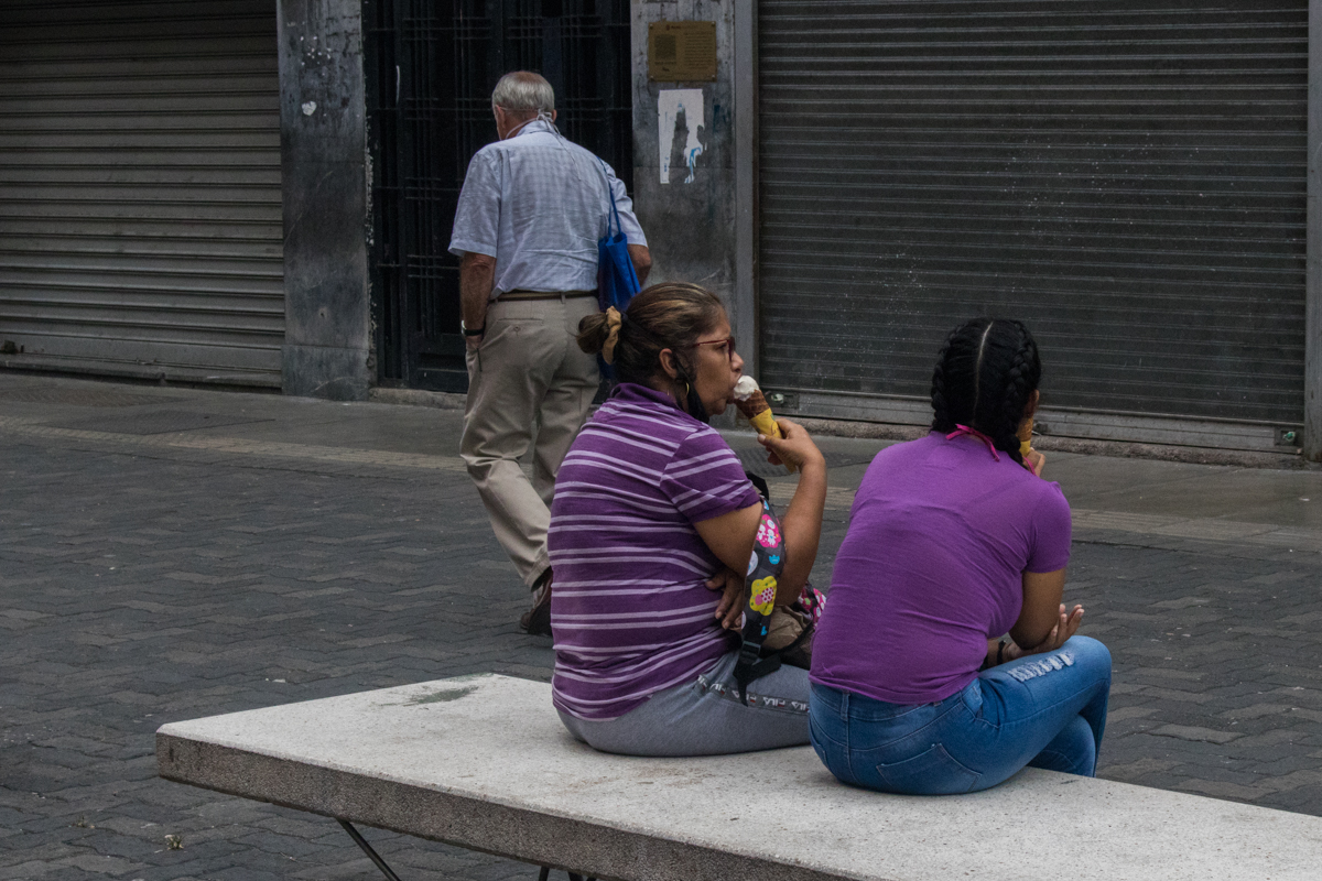 Caracas, bulevar de sabana grande