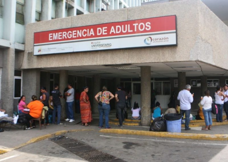 Emergencia del Hospital Universitario de Maracaibo solo atenderá a personas con COVID-19