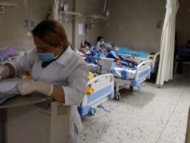 Hospital de San Cristóbal tiene un déficit de personal entre 70 y 80%