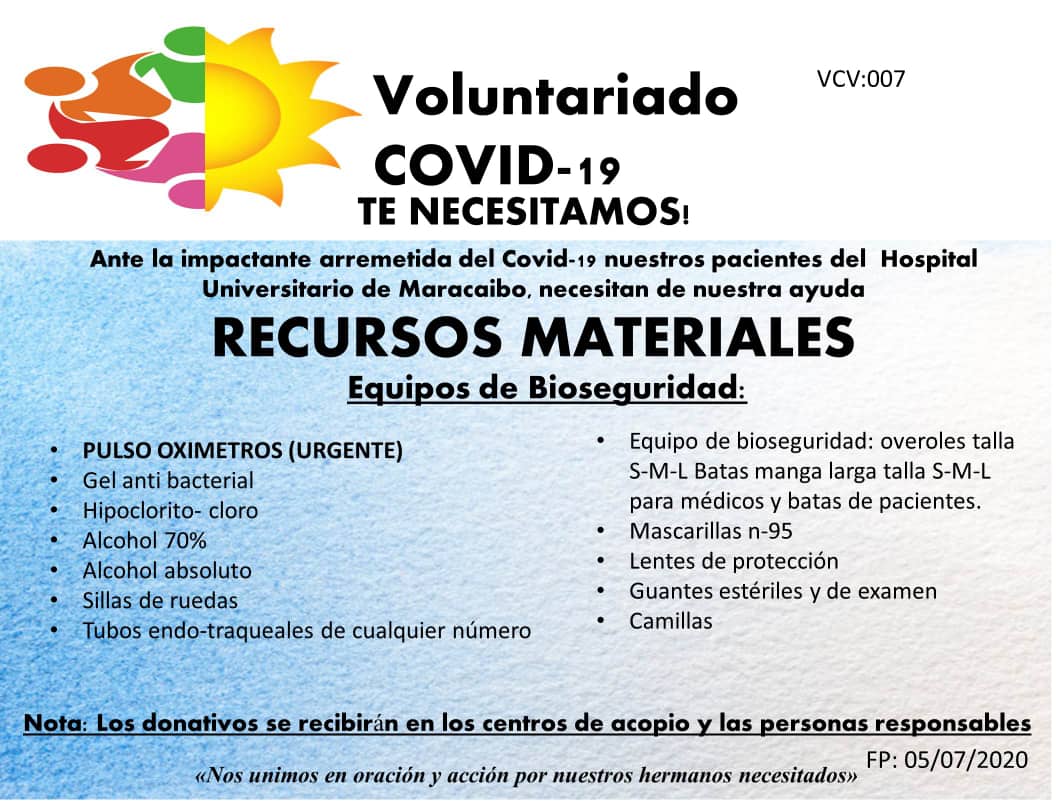 Voluntariado Hospital Universitario de Maracaibo 