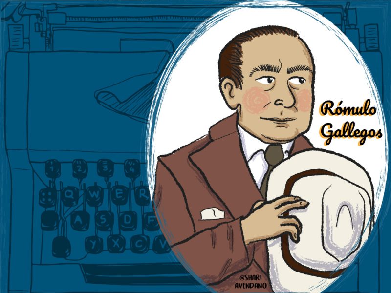 Rómulo Gallegos, uno de los civiles