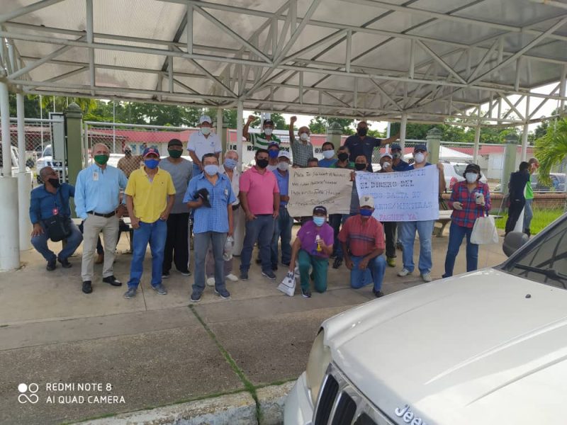 Jubilados de Pdvsa protestan en varias ciudades del país por salarios dignos