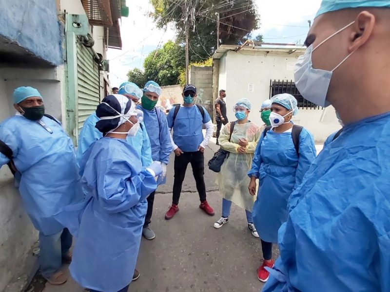 Jornadas de "despistaje focalizado" y desinfección aplican en parroquias de Caracas