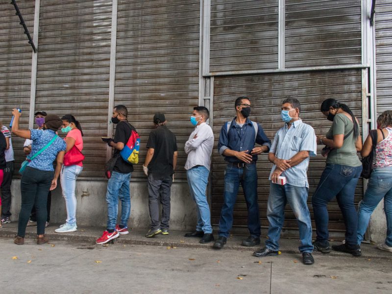 Colas bancos Caracas