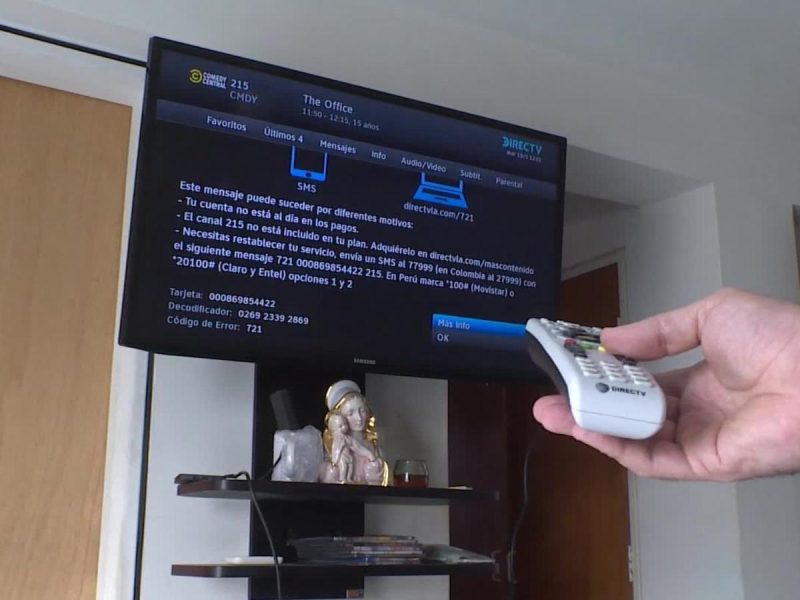 ¿Da error su decodificador de Directv?, estas pueden ser las causas