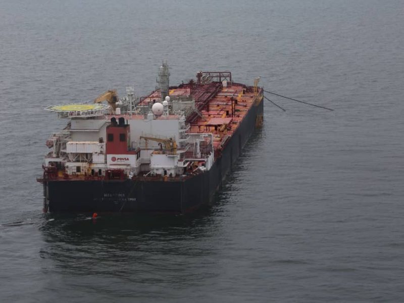EEUU aprobó que italiana Eni descargue petróleo del Nabarima, dice The Energy Chamber