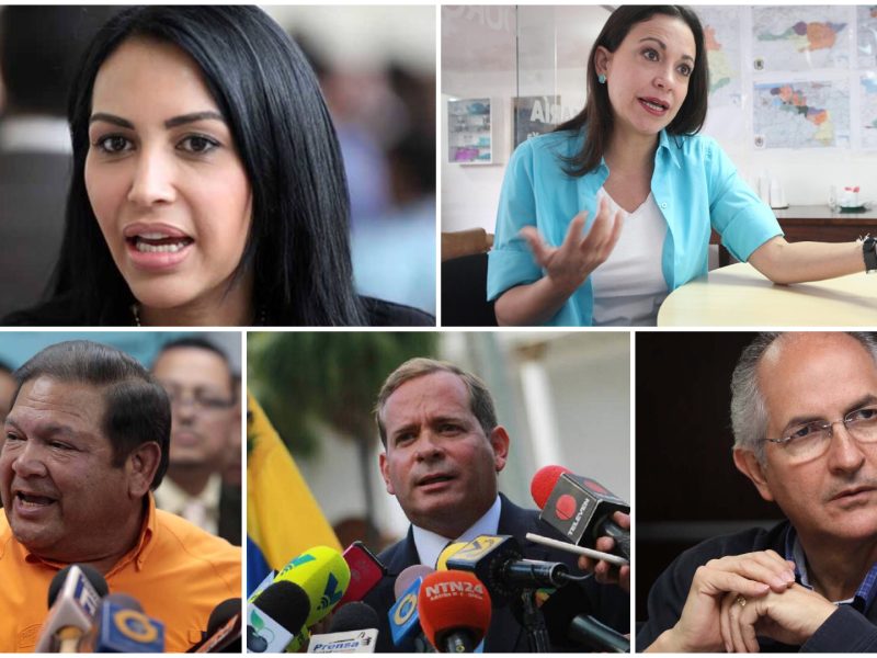 Dirigentes de oposición rechazan apoyo de Capriles a parlamentarias