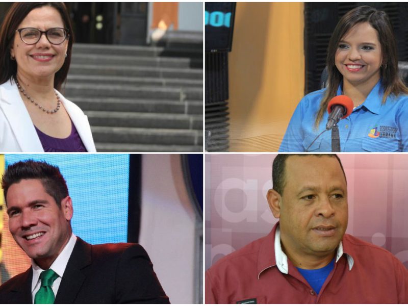 Blanca Eekhout, Gabriela Peña y Winston Vallenilla el voto lista del Psuv en Miranda
