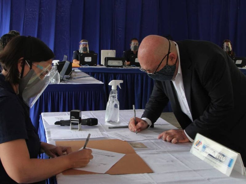 CNE cierra lapso de postulaciones para candidaturas a la Asamblea Nacional
