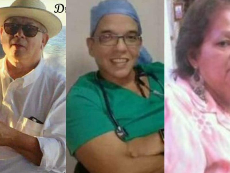 Fallecen otros cinco trabajadores de la salud por COVID-19