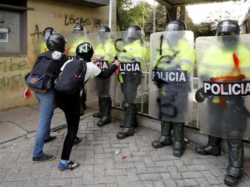 egunda jornada de protestas contra la Policía en Colombia