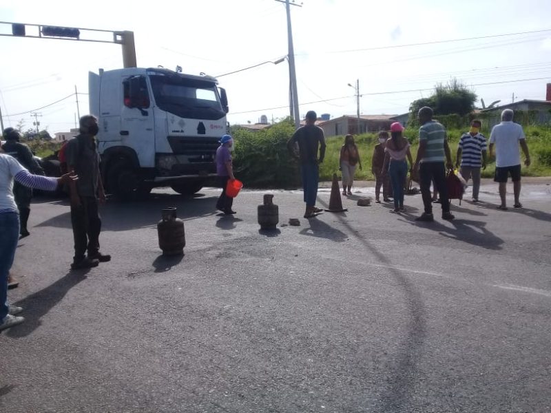 Protestas servicios públicos