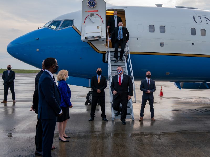 Pompeo llega a Brasil para reforzar la presión contra Nicolás Maduro