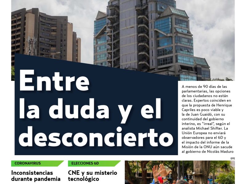 Portada edición nro 83 Cocuyo #7 Entre la duda y el desconcierto