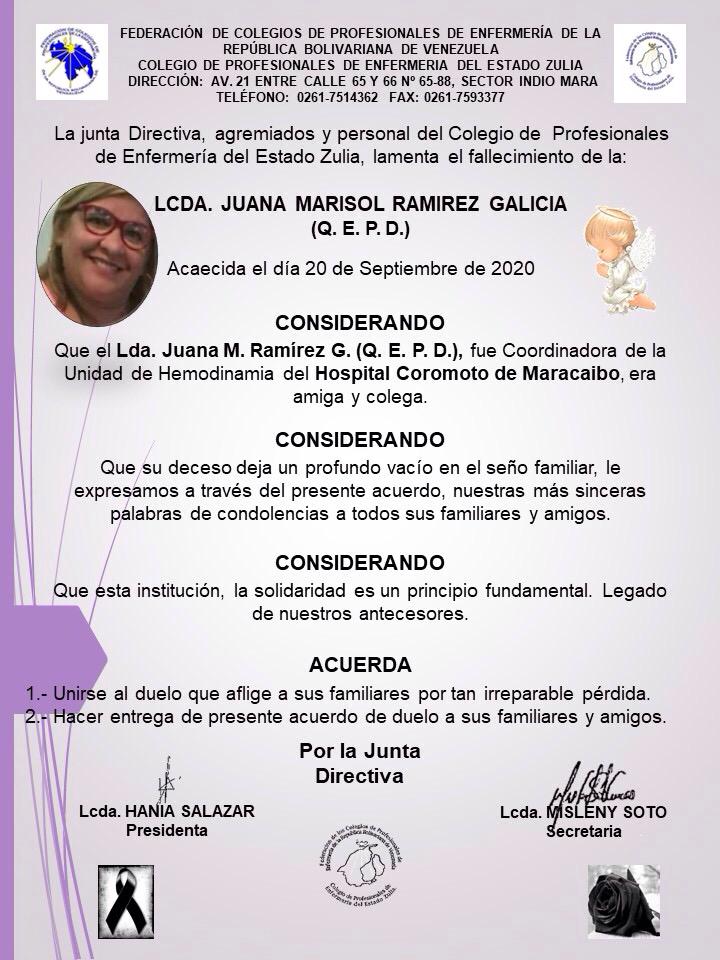 Fallecen cuatro médicos y una enfermera por COVID-19 en Venezuela