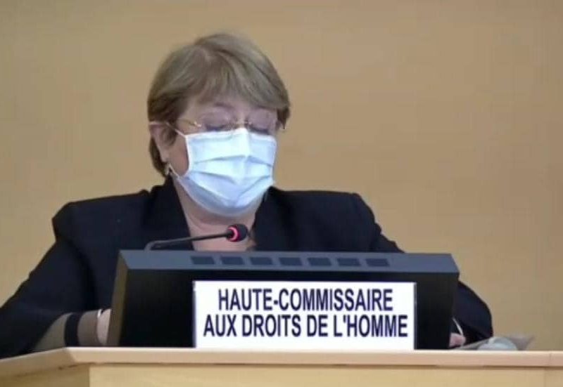 Bachelet: Las medidas anticovid que restringen DD. HH. deben ser temporales