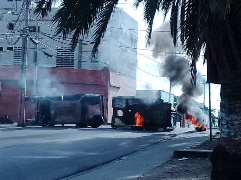 Falta de electricidad, gasolina y gas genera protestas en Nueva Esparta este #28Sep