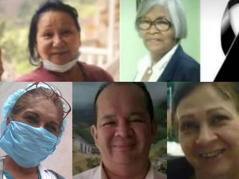 Fallecen dos enfermeras intensivistas y tres médicos por COVID-19 en Venezuela