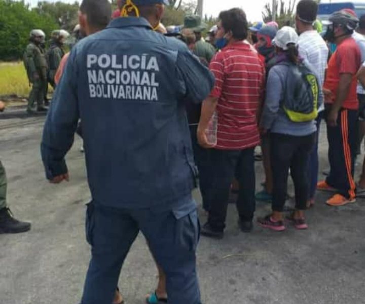 Siguen las protestas en Chacachacare Tubores, Nueva Esparta