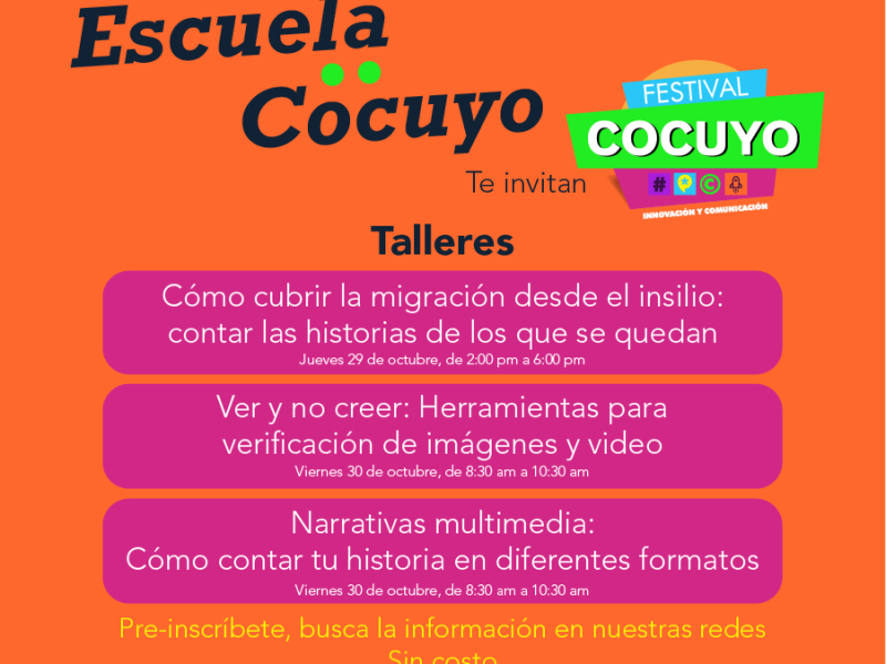 Talleres Escuela Cocuyo 2020