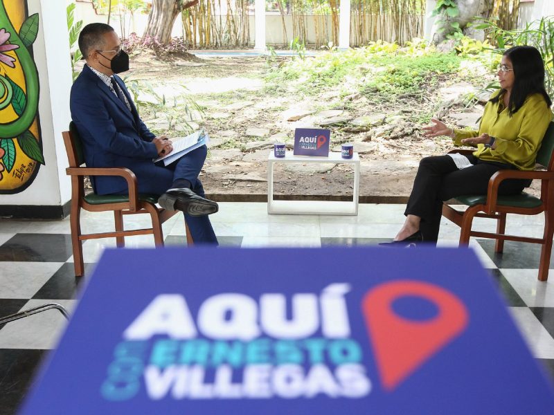 Delcy Rodríguez hiperinflación