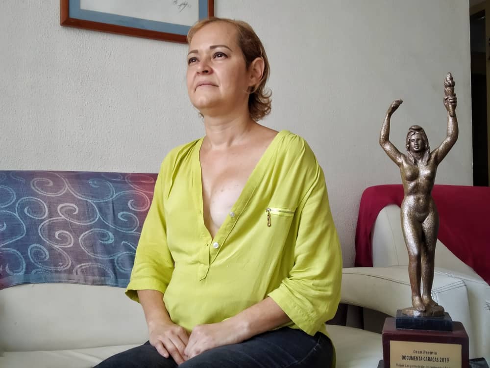 Mildred Varela, sobreviviente de cáncer de mama