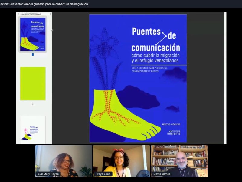 Puentes de comunicación: la guía para cubrir la migración y el refugio de venezolanos