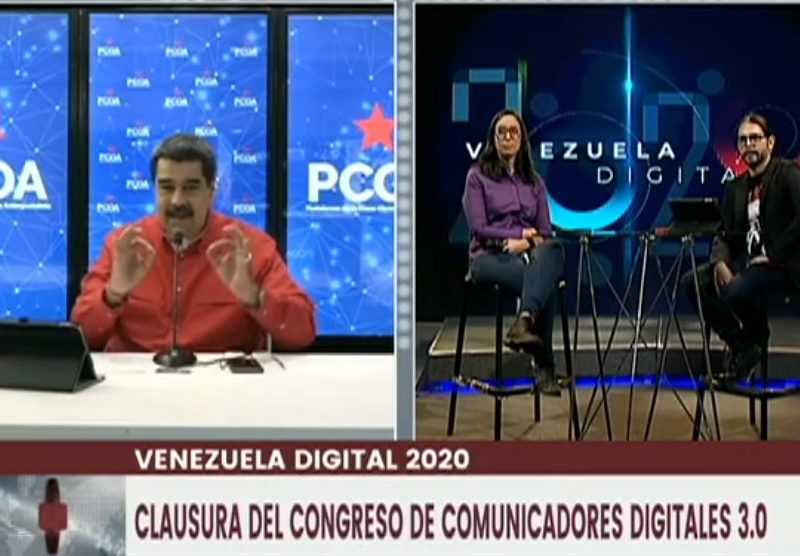 Maduro llama a debatir sobre leyes para regular las redes sociales 