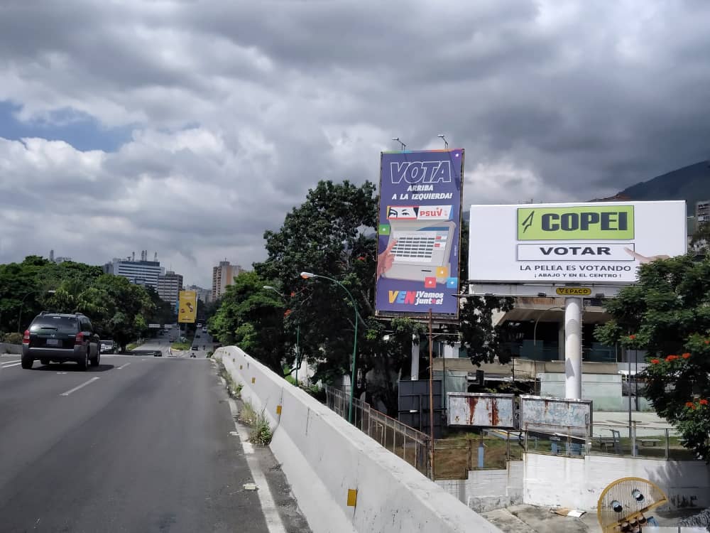 Propaganda electoral: Más vallas y menos pendones (Fotos)
