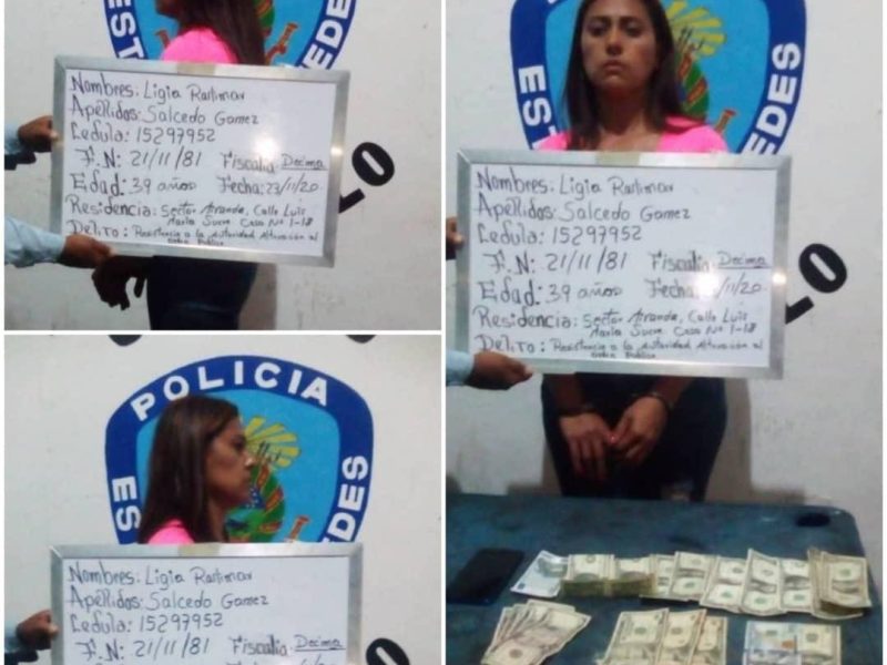 Detienen a doctora Liga Salcedo en Cojedes por reclamar en cola por gasolina