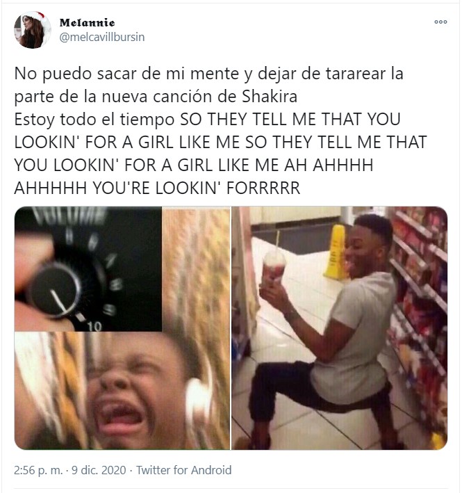 EEl meme de la semana: Shakira es tendencia por su nueva canción y la artista más buscada en EEUU en 2020