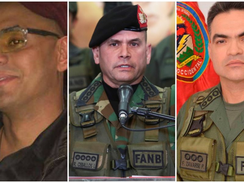 Reino Unido sanciona al jefe de las Faes, al comandante del Ceofanb y al de la Guardia Nacional