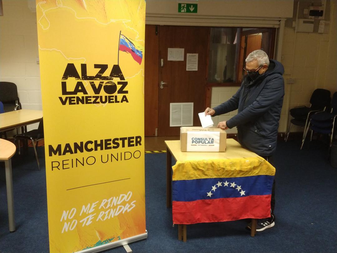 Venezolanos en Reino Unido respaldaron la consulta popular