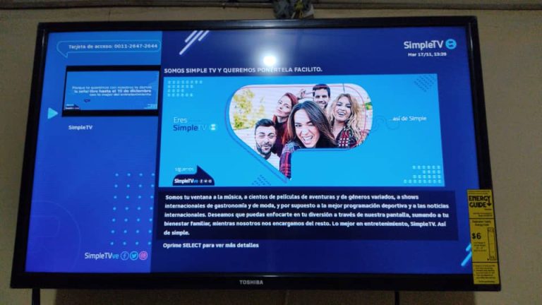 Simple TV reporta registro de más de 1.400.000 suscriptores