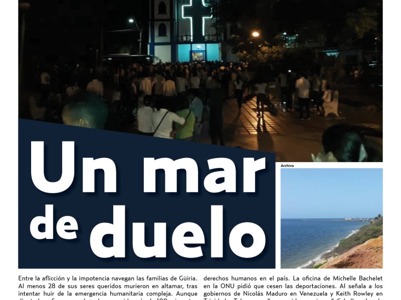 Portada Cocuyo #7 nro 96 Un mar de duelo