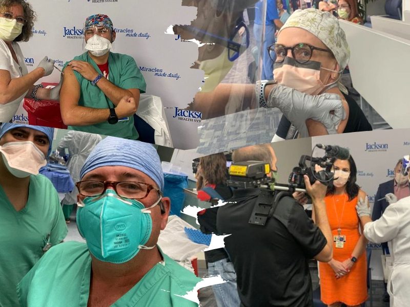 Cuatro venezolanos entre los primeros en recibir la vacuna contra el COVID-19 en EEUU