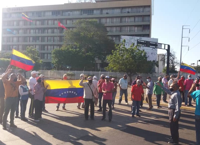 En Zulia y Caracas protestaron por derechos laborales y a la propiedad privada