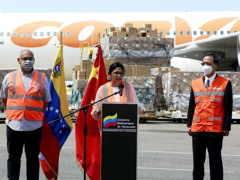 Venezuela recibe nueva ayuda humanitaria desde China