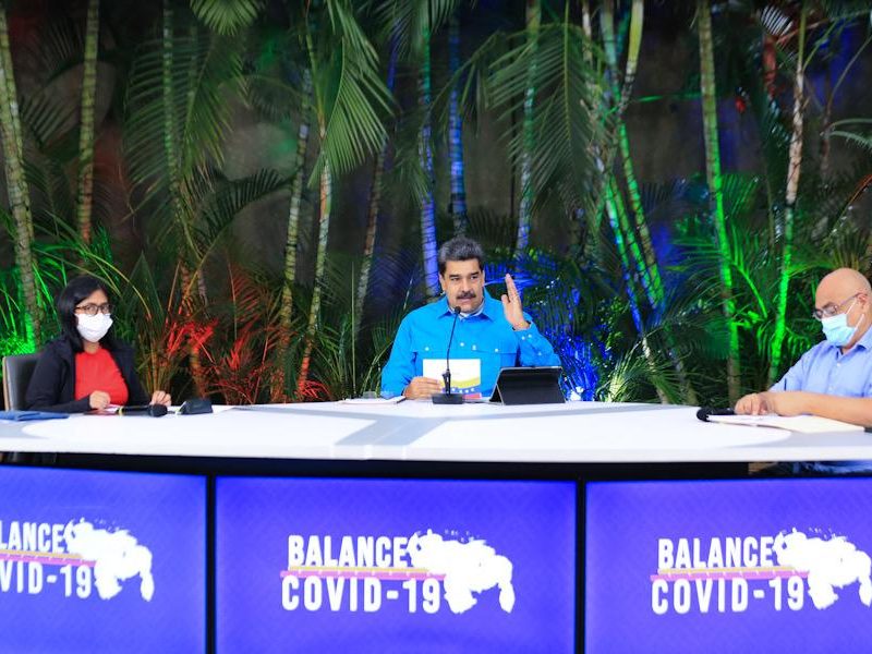 Maduro: Se espera un incremento mayor de casos activos de COVID-19 para las próximas semanas