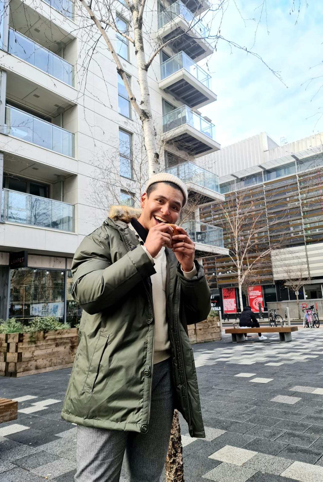 Omar Castillejo, el paciente de Londres