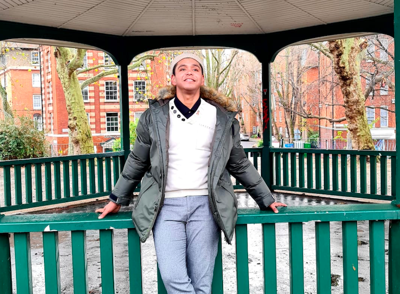 Omar Castillejo, el paciente de Londres