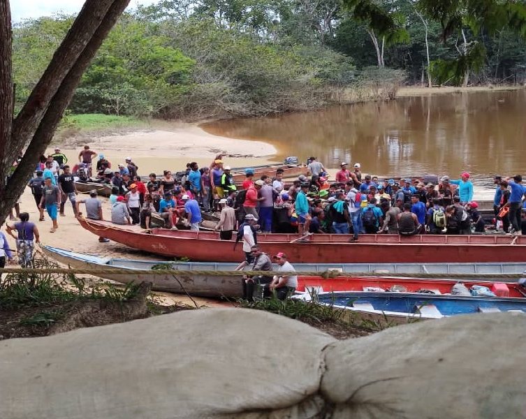 Indígenas de San Luis de Morichal denuncian intento de invasión y amenazas de mineros en Bolívar
